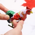 thumbnail image 1 of retro clásico nostálgico devanado mecanismo de relojería juguete de hojalata gallo de hojalata juguete de hojalata gallo saltador Auspicioso ZefeiWu 8390605352256, 1 of 1