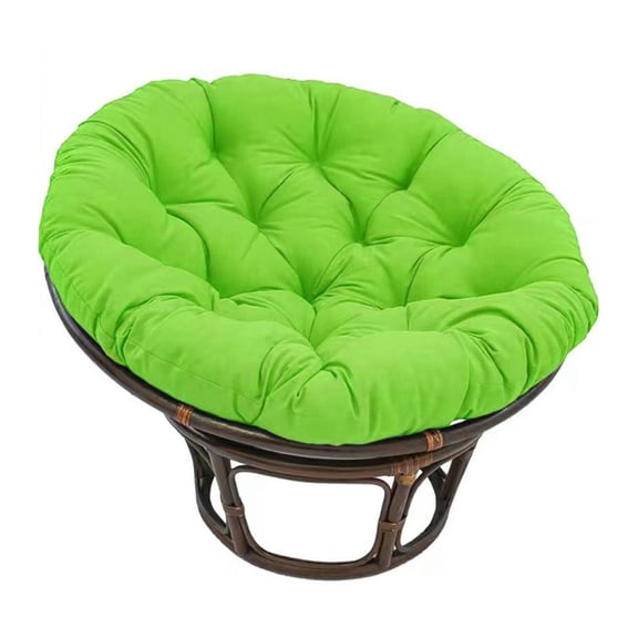 Gazechimp 40cm Swing Hanging Chair Cushion, Egg Chair Cushion for Indoor, Outdoor, Garden, Green