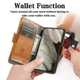 thumbnail image 4 of Allytech Wallet Case for Google Pixel 8, RFID Blocking Vintage PU Leather Cards Slots Flip Folio Stand Magnetic Closure Shockproof Phone Case Cover for Google Pixel 8, Lightbrown, 4 of 9