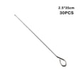 thumbnail image 4 of Billuyoard 30 Piezas Barbacoa Pato Carne Brocheta Acero Inoxidable 2.5x35cm, 4 of 6