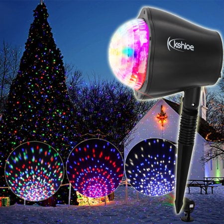 Zimtown Outdoor Led Christmas Lights Projector Xmas Zimtown Outdoor Led Christmas Lights Projector Xmas Holiday Party Landscape Lawn Rgbw Light Show