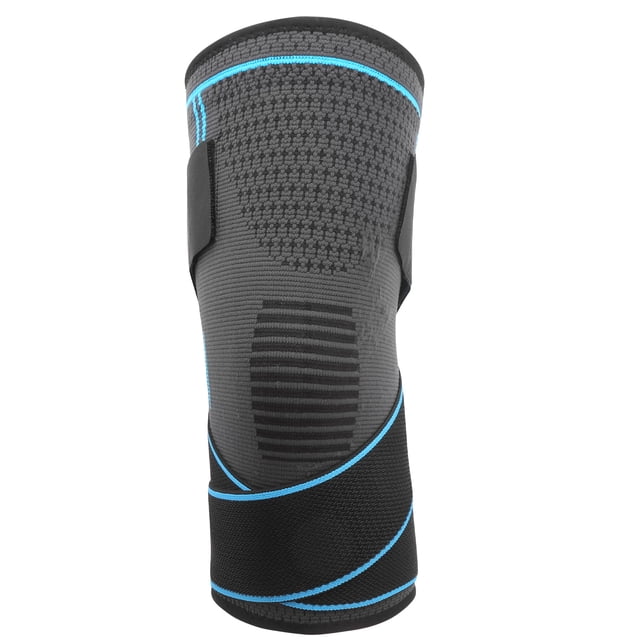 Breathable Knee Brace, Knee Sleeve Knee Brace Polyurethane Fiber For Outdoor For Man Blue XL