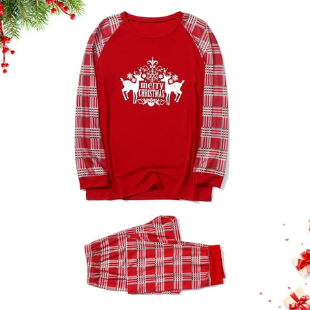 

Munlar Robes For Women Christmas Loungewear For Family Women Mom Christmas Family Pajamas Matching Sleepwear Tops Blouse Pants Set