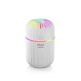 thumbnail image 2 of Humidificador de aire Modo dual portátil Difusor USB con iluminación de noche colorido Decoración de niebla Fabricante de niebla Pulverizador interior para el hogar tipo 1 blanco seitruly  HA059132-01B, 2 of 7