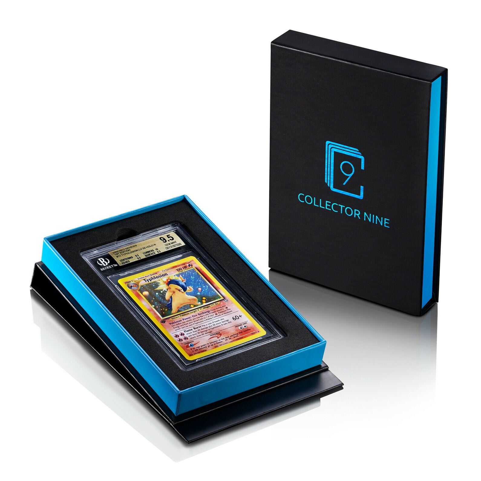 NEW PSA Sports Black Cardboard Display Storage Case Box Graded Card Protection 