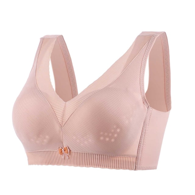 Timegard Bras for Women Full Coverage No Underwire Comfortable Everyday Low Back Bralette with Support