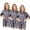 Grey-3pack, variant on Nylon Salon Hairstylist Smock Barber Haircut Jacket, Dog Pet Grooming Work Shirt Uniform with Zip Closure-Black-XL