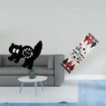 thumbnail image 2 of Reloj de pared con forma de gato de dibujos animados. de mesa decorativo para baño o dormitorio. Material silencioso. Ideal para regalar y, 2 of 8