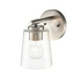 thumbnail image 2 of Millennium Lighting  1 Light Bathroom Wall Sconce with Clear seeded Shade Chrome Chrome N/A, 2 of 5