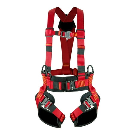 Ameristep Full Body Safety Harness - Fusion Climb Skylux Full Body Adjustable Bungee Harness 23kN M-L Red
