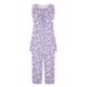 thumbnail image 4 of Conjunto de Verano para las Mujeres Casual Impreso sin Mangas Cuello Redondo Y Pantalones Recortados de Dos Piezas, 4 of 7