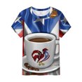 thumbnail image 7 of IROINNID Patriotic Shirts for Women Round Neck T-Shirt Casual Blouse Tops Short Sleeve Tops Independence Day, 7 of 7
