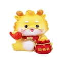 thumbnail image 2 of Tnobhg Miniature Dragon Statue Chinese Dragon Desktop Ornament New Year Dragon Figurine for Home Festive Decoration, 2 of 8