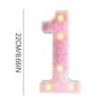 thumbnail image 3 of Fiudx Vamos a Colorearlo, Decorarlo con Estilo Retro, Iluminarlo Portátil, Artefactos Apilas, Ideal para Fiestas En Casa, Idea de Regalo Romántico, Material Ecológico., 3 of 3