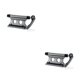 thumbnail image 1 of Yuarrent Horquilla delantera Universal para bicicleta, abrazadera fija, horquillas para bicicletas de carretera, sujetador de soporte para techo Gris plateado 2piezas, 1 of 6