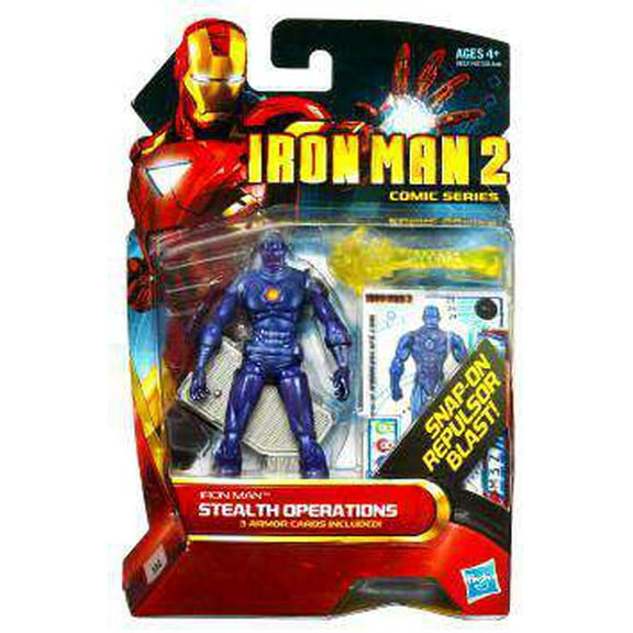 Iron Man 2 Comic Series Stealth Operations 3.75" Action Figure