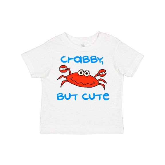 Inktastic Crabby but Cute Boys or Girls Toddler T-Shirt