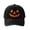 Black, variant on Embroidered Pumpkin Face Cap fro Men and Women Washed Baseball Cap Vintage Adjustable Halloween Casual Headwear Halloween Accessories Free Size