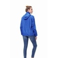 thumbnail image 6 of Women's Waterproof Hooded Rain Jacket Windbreaker Lightweight Packable Wind Coat Jogging Jacket, 6 of 6