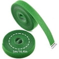 thumbnail image 3 of Self Adhesive Plant Tape, Green Gardening Binding Tape for Climbing Plants, Adjustable & Reusable Flower Support Tie for Garden, Balcony, Yard – 1 Roll, 3 of 6