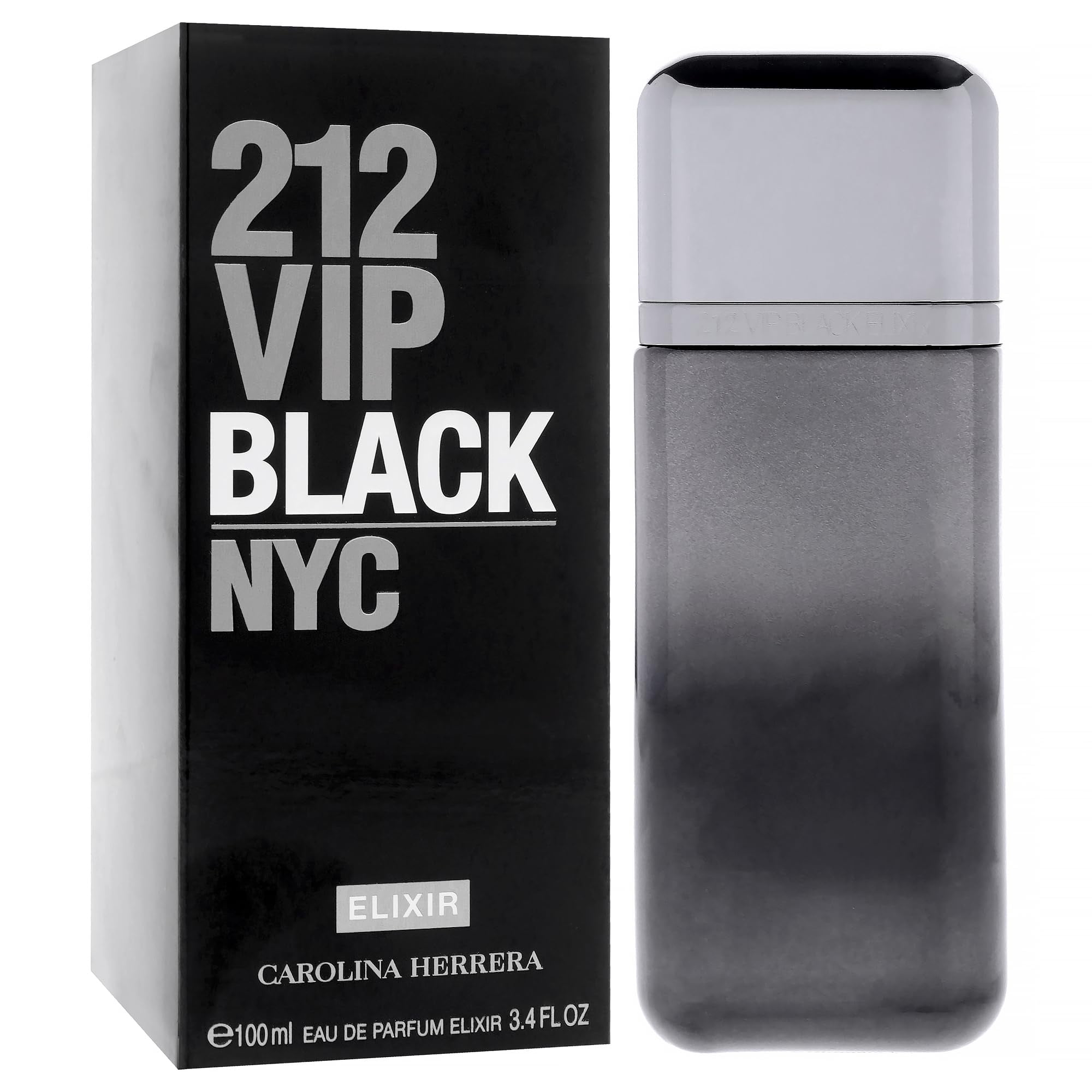 Carolina Herrera Men's 212 Vip Black Elixir EDP Spray 3.4 oz