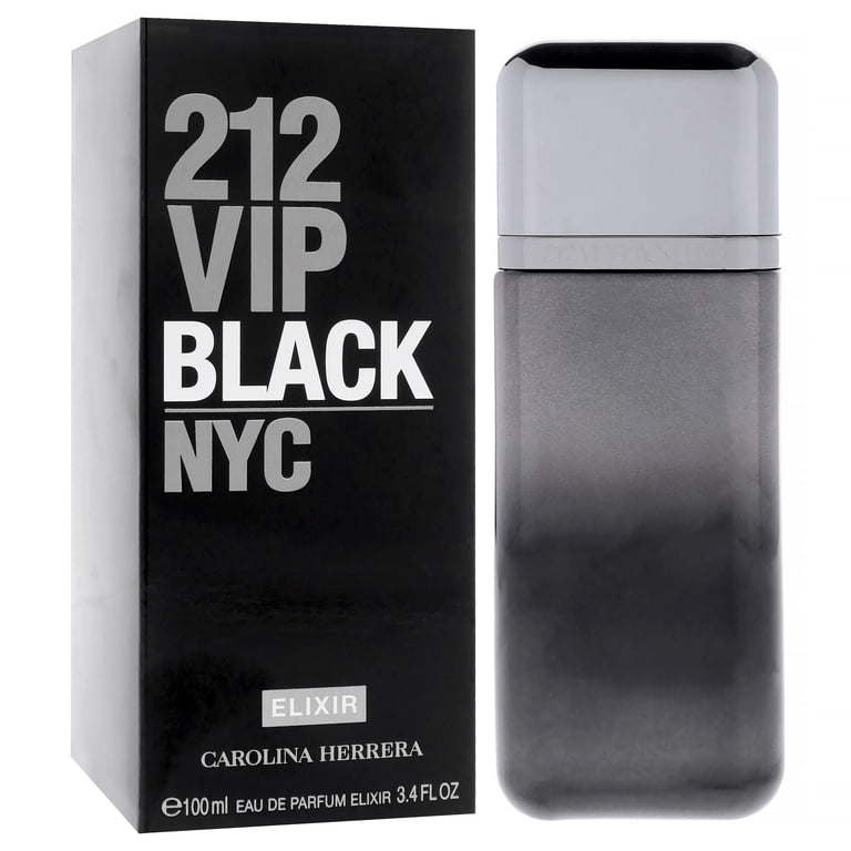 Carolina Herrera Men's 212 Vip Black Elixir EDP Spray 3.4 oz