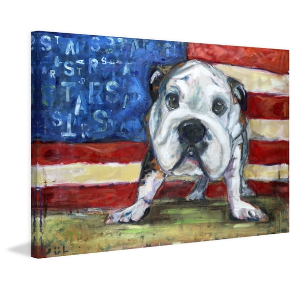 No Bull Painting Print on Wrapped Canvas