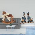 thumbnail image 2 of Caballito de madera,Caballito de madera de madera para decoración de mesa,Figura de elefante,Figuras de elefantes,estatuas,adornos de animales,Coleccionables Escultura Dormitorio Decoración, 2 of 8