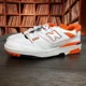 thumbnail image 3 of New Balance ALD 550 Syracuse Orange White BB550HG1 Men's Size 9.5 US Sneakers, 3 of 6