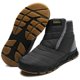 thumbnail image 2 of Botas de nieve antideslizantes para hombre, zapatos de seguridad cálidos deportivos informales, cómodos, punta redonda, calzado acolchado, Invierno, 2 of 5