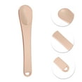 thumbnail image 3 of Unique Bargains 2 Pcs Mini Makeup Cosmetic Spoon Hangable Oval Shape Facial Mask Spatula Rose Gold Tone, 3 of 6