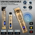 thumbnail image 4 of Professional Hair Clippers for Men, Men's Hair Trimmers, Rechargeable Nose Trimmers, Gifts for Men, 4 of 9