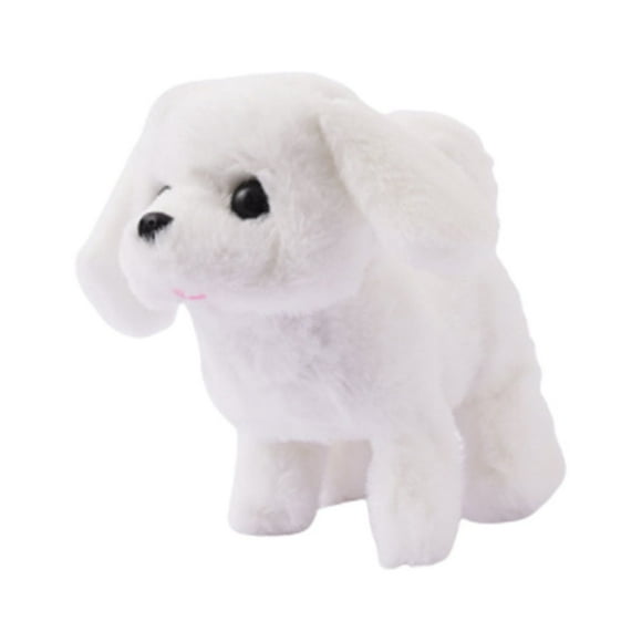 Cat Dog Plush Toy Will Bark Walk Tail Wagging Lovely Kitten Corgi Bichon Frise Poodle Husky Companion Soothe Toy Simulation Electric Plush Puppy Doll Toy Boys Girls Gift