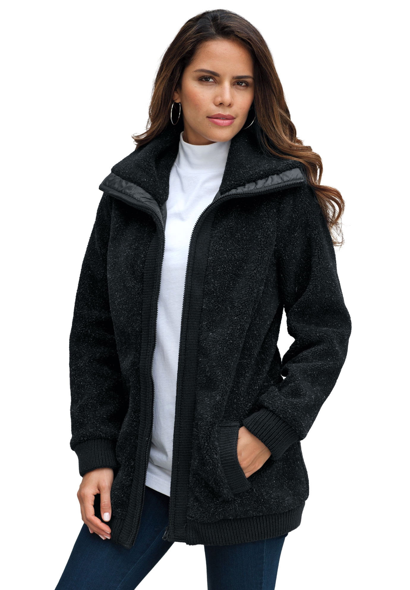 walmart women's plus size jackets