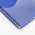 thumbnail image 5 of Pocket Notebook with Pen Holder 5.5X7, Lined Journal with Front Pocket, Water-Resistant Plastic Cover for Office Business School Gifts Supplies Green, 5 of 9