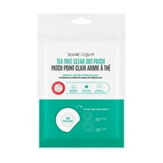 SOOAE Calm - TEA TREE CLEAR DOT Acne Pimple Patch - Acne patch 2 sizes [ total 30 patches] Medical Grade advance hydrocolloid patch