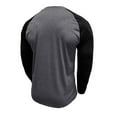 thumbnail image 5 of Zshosam Men's Henley Shirts Long Sleeve Basic Pullover Shirt Lightweight Button T-Shirts(Grey,S), 5 of 7