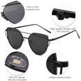 thumbnail image 4 of Lunettes de Soleil pour Femmes Style Designer Mode Verres Miroir SJ1001, 4 of 4