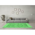 thumbnail image 3 of Ahgly Company Indoor Rectangle Oriental Emerald Green Traditional Area Rugs, 5' x 8', 3 of 4