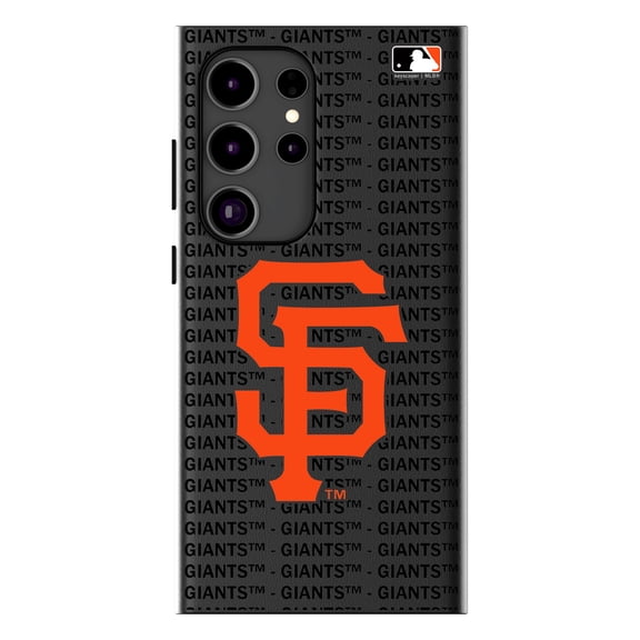 Keyscaper San Francisco Giants Text Backdrop Galaxy Magnetic Bump Case