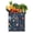 White-582, variant on Butterfly and Tropical Leaves Canvas Tote – Bright and Colorful Eco-Conscious Bag