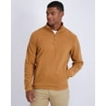 thumbnail image 4 of 2 Pack: Men's Polar Fleece Quarter-Zip Long Sleeve Jacket - Windproof Winter Outdoor Hiking Coat (Available In Big & Tall), 4 of 6