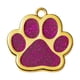 thumbnail image 2 of Etiquetas de perro en , etiquetas de gato Colgante Glitter Paw Craft Anti-Lost Aleación de zinc Suministros para mascotas , Yinane Etiquetas en blanco, 2 of 8