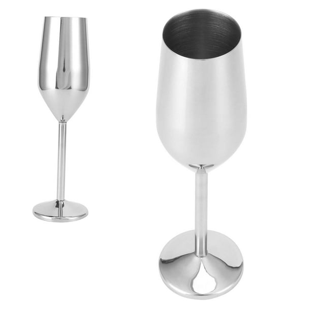 Copa de champán copa de 200 ml copa de champán de acero inoxidable copa para beber para bar fiesta banquete picnic ANGGREK Otros