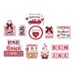 thumbnail image 3 of Juego de Decoraciones de Bandeja Escalonada para El Día de San Valentín, Adornos de Mesa, Artesanías de Madera para Chimeneas Del Día de San Valentín, 3 of 8