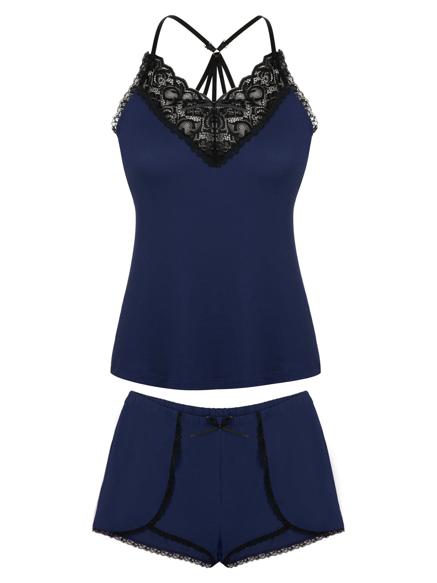 Plus size cami pj set hotsell