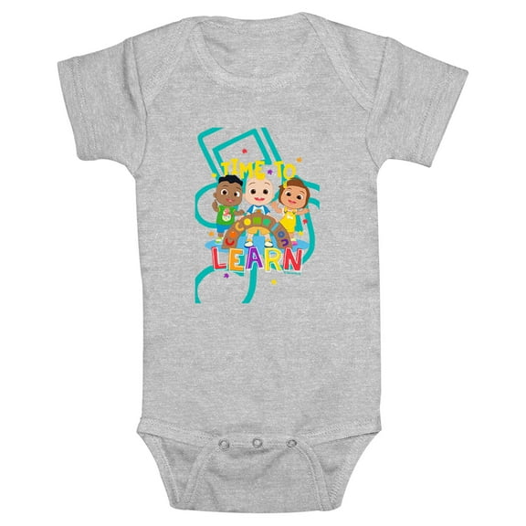 Infant's CoComelon Having Fun Learning Bodysuit