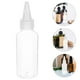 thumbnail image 5 of 30pcs 60 ml Botella de plástico transparente exprimir dispensador aplicador con boca puntiaguda, 5 of 7