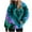 A01-Dark Green, variant on Godom Women's Hoodies Long Sleeve Sweatshirts Drawstring Pullover Tops with Pocket Casual Tiedye Gradient Print Hooded