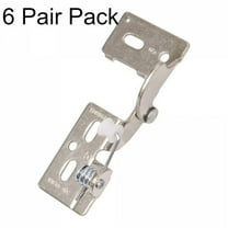 Hinge Youngdale #5 Nickel 1/4" Overlay